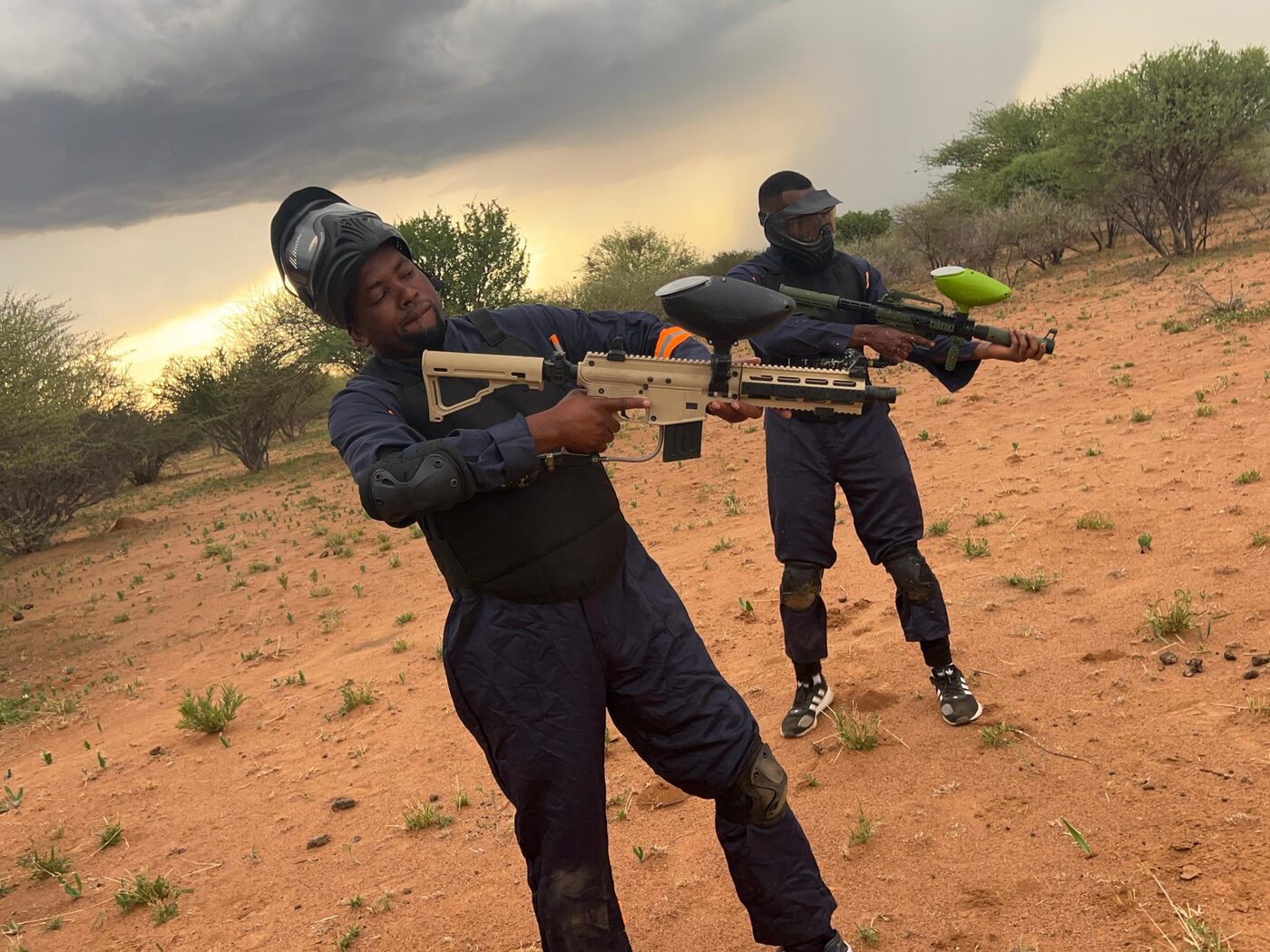 Paintball session