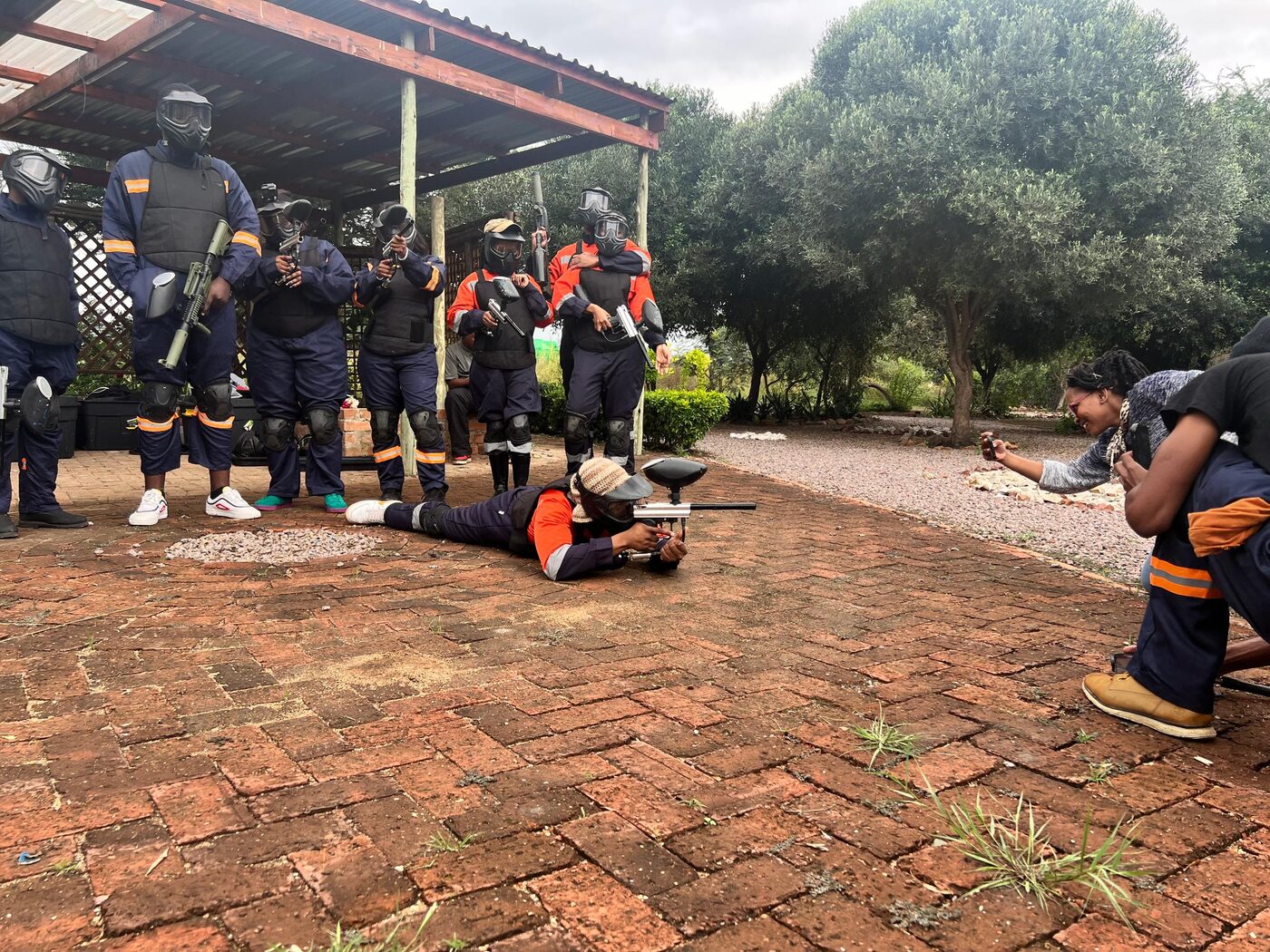 Paintball session