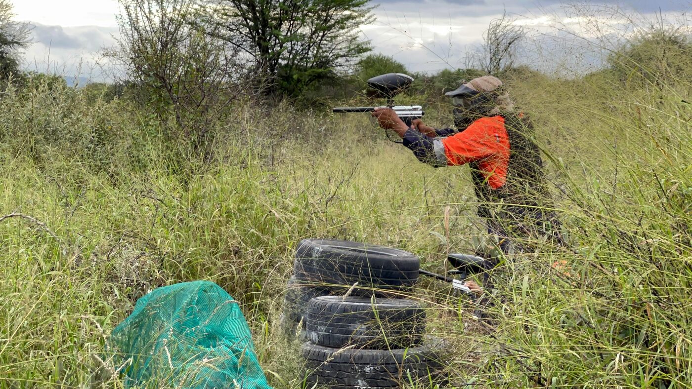 Paintball session