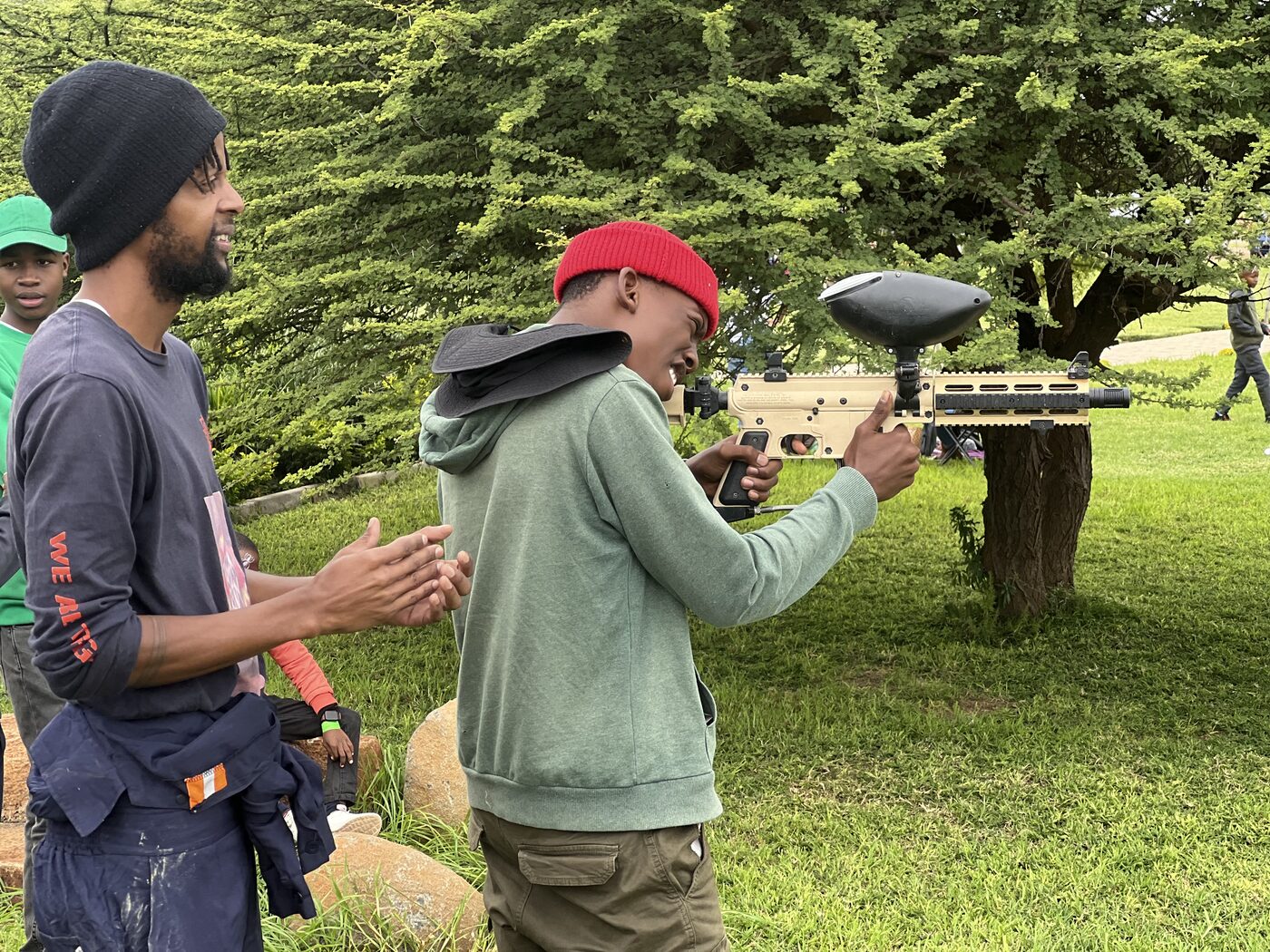 Paintball session